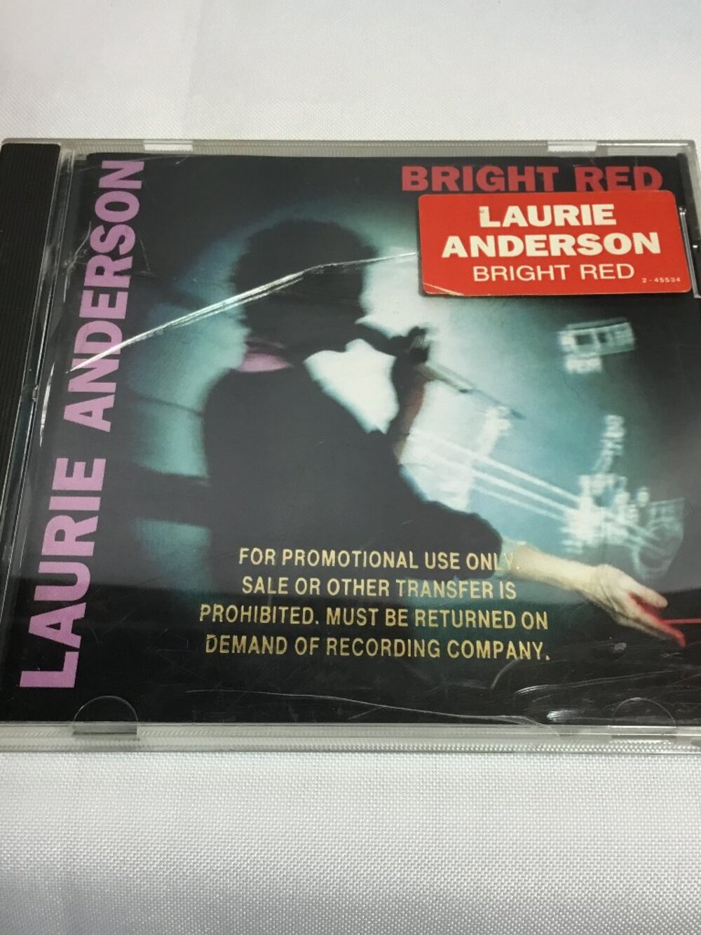 Bright RED by Laurie Anderson CD 1994 PROMO